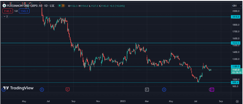 Persimmon Share Price Analysis: Is there hope for the investors?